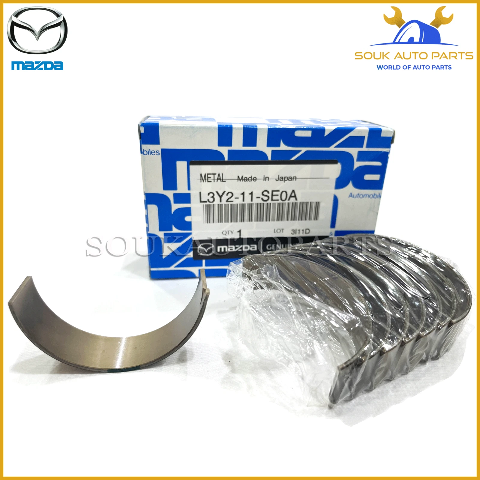 L3Y2-11-SE0A Genuine Mazda CON ROD BEARING SET L3K9 L3-VDT DISI