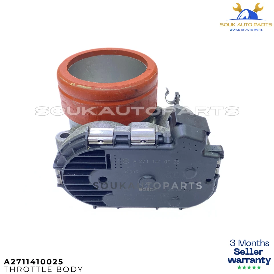 Mercedes SLK200 R171 C180 E200 Throttle Body A2711410025 M271 1.8L Genuine