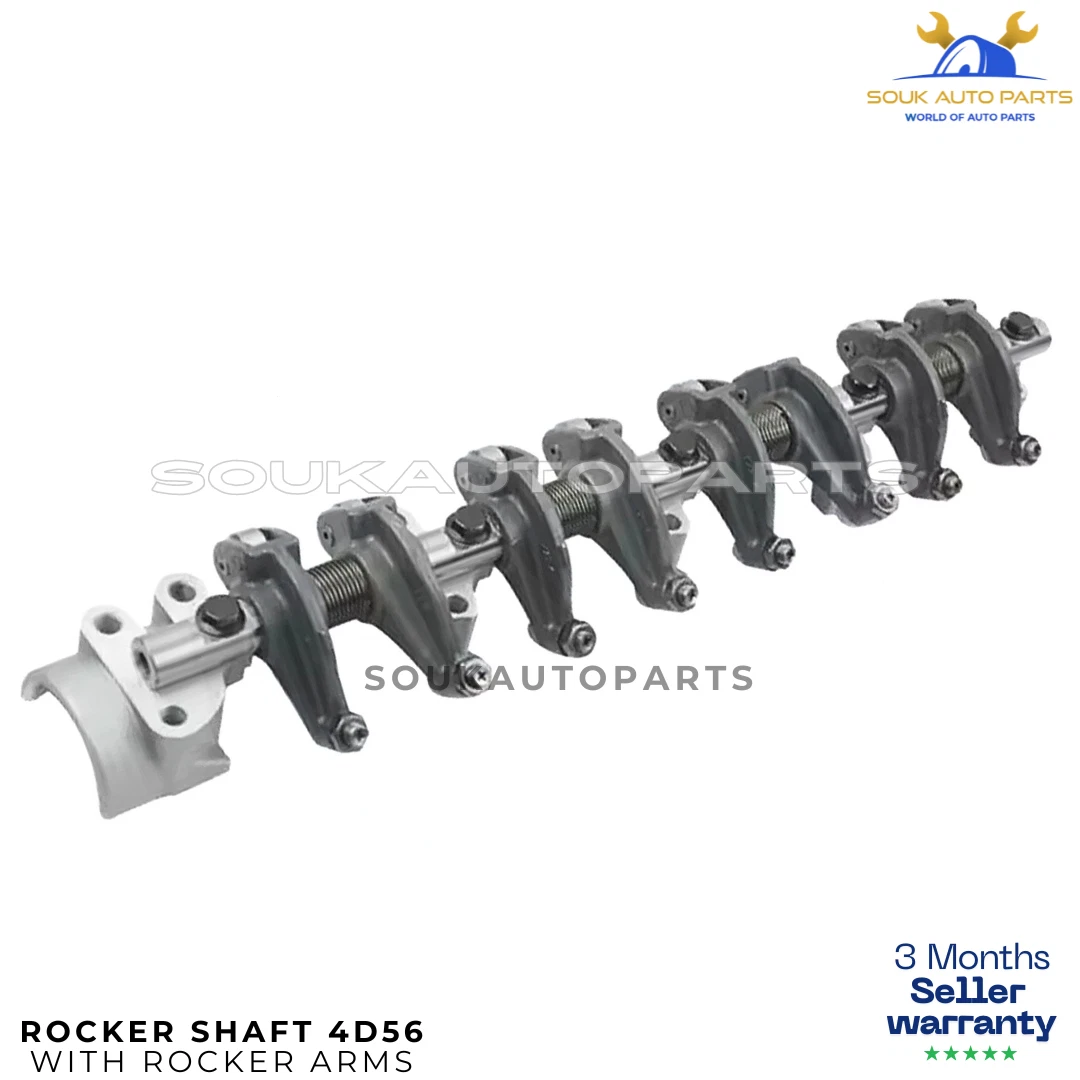 NEW INLET EXHAUST ROCKER ARM + ARMS SHAFT SPRINGS For Mitsubishi 2.5D 2.5TD 4D56