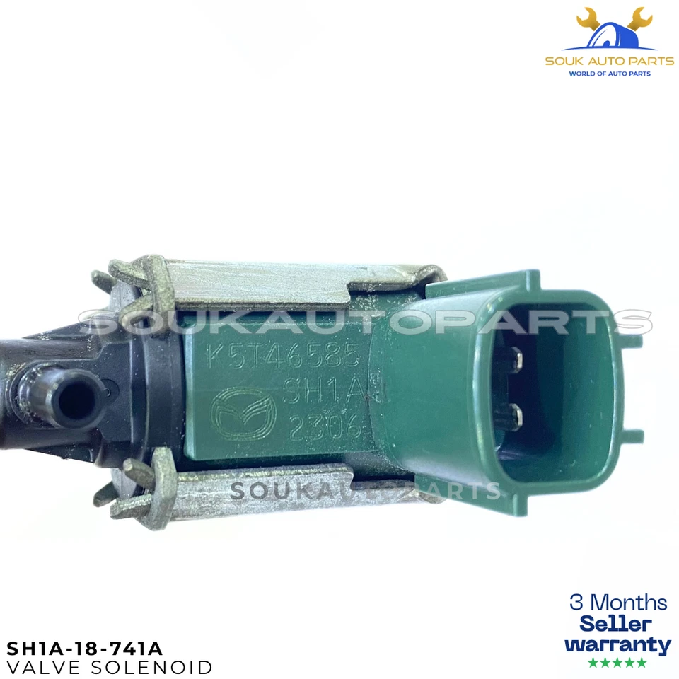 SH1A-18-741A Genuine Mazda Vacuum Valve Solenoid SkyActiv-D 2.2L Diesel OEM Used