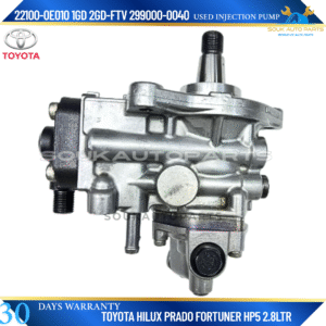 22100-0E010 Used Genuine INJECTION PUMP 1GD 2GD For Toyota Hilux Prado Fortuner HP5 2.8Ltr