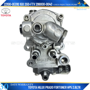 22100-0E010 Used Genuine INJECTION PUMP 1GD 2GD For Toyota Hilux Prado Fortuner HP5 2.8Ltr
