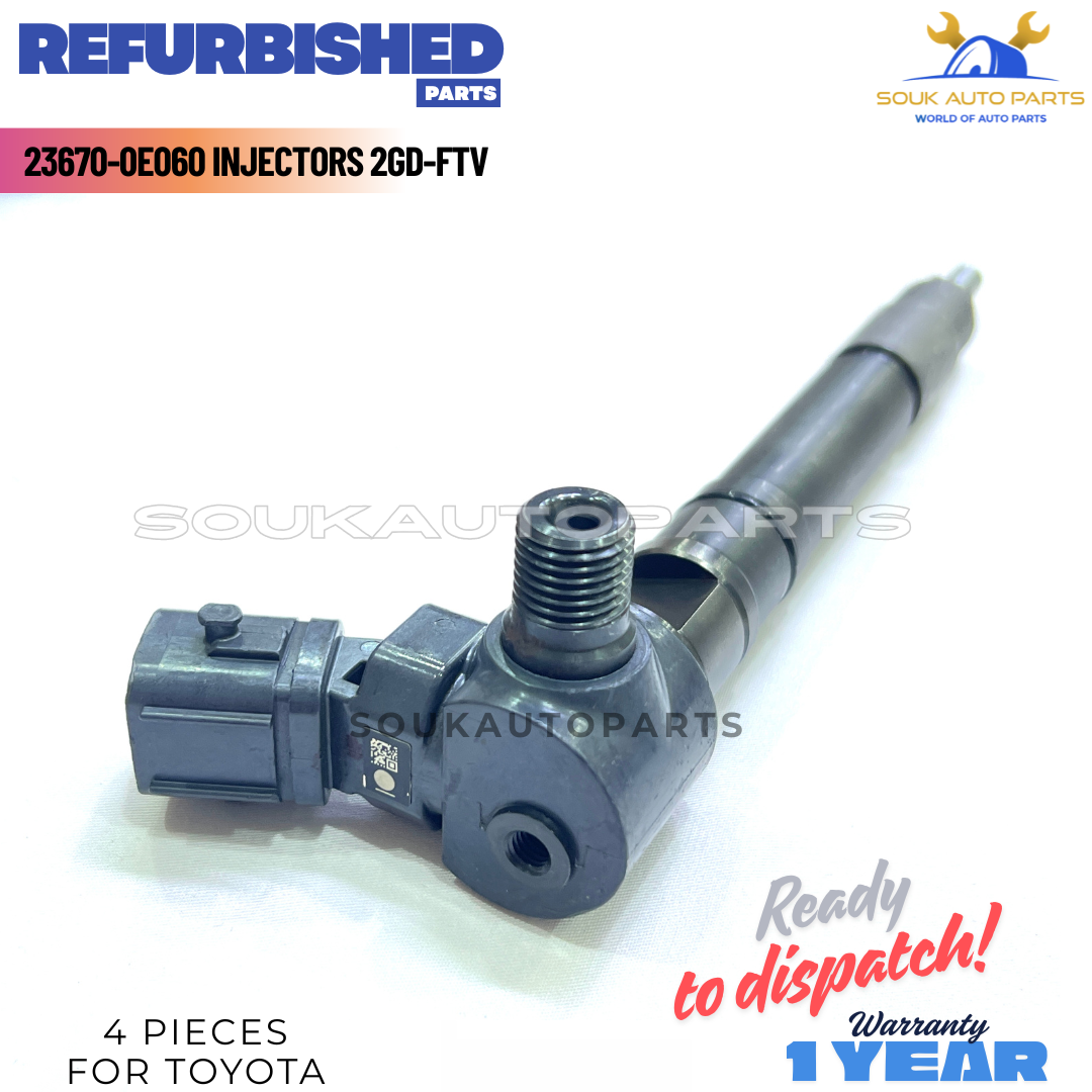 23670-0E080 Genuine Toyota FUEL INJECTOR 2GD-FTV COMMON RAIL DIESEL HILUX