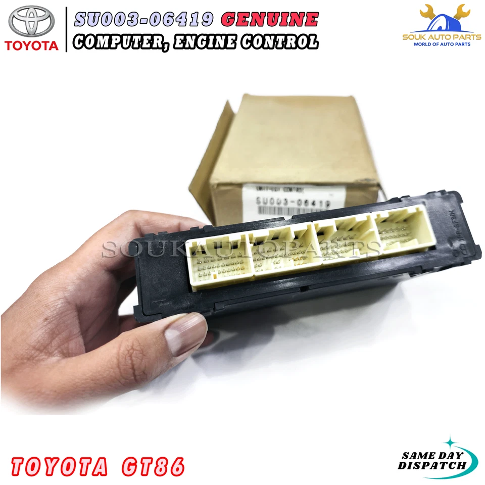 SU003-06419 Genuine OEM COMPUTER, ENGINE CONTROL For Toyota GT86