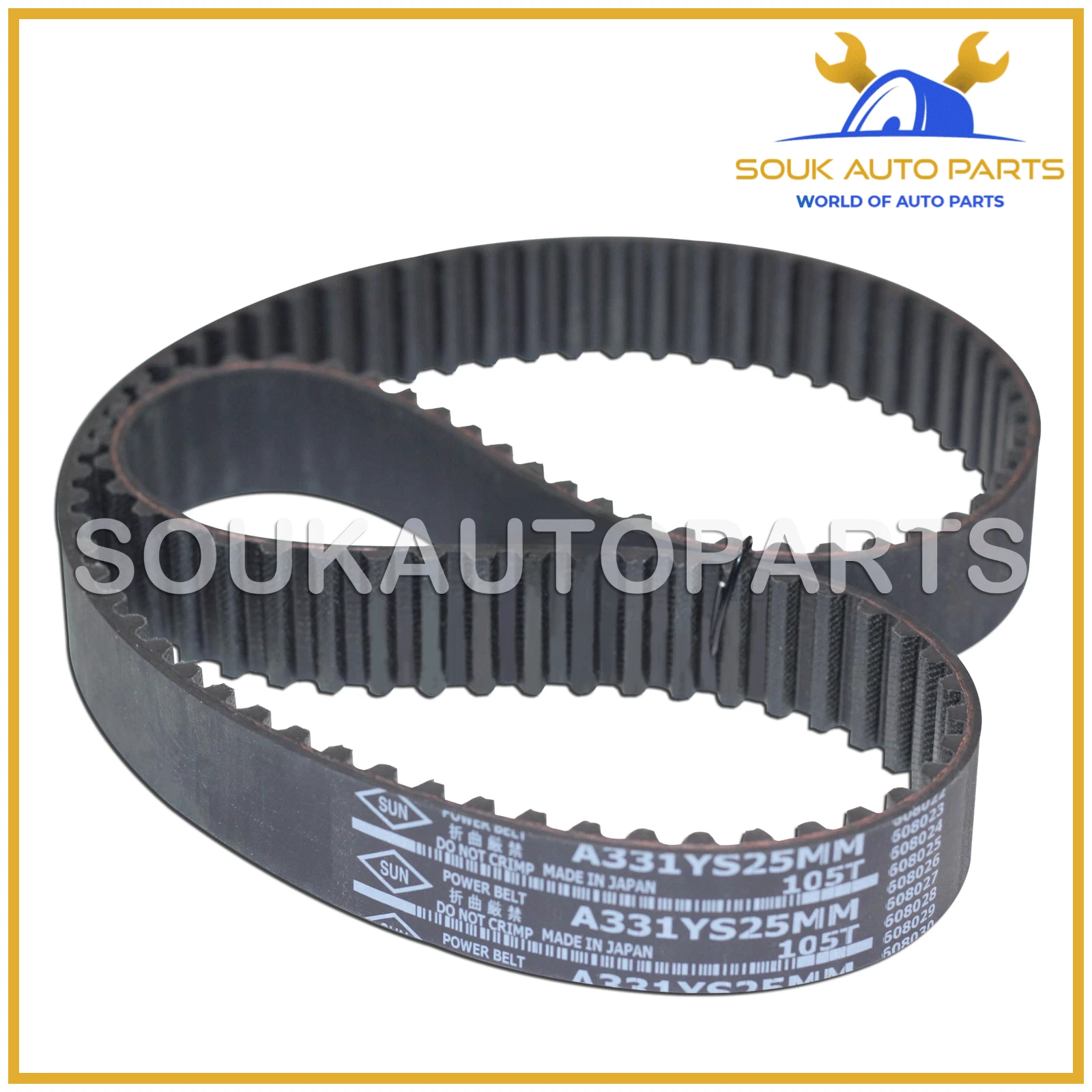 TIMING BELT RB20 105 TEETH For Nissan LAUREL & SKYLINE 2.0Ltr 1984-99