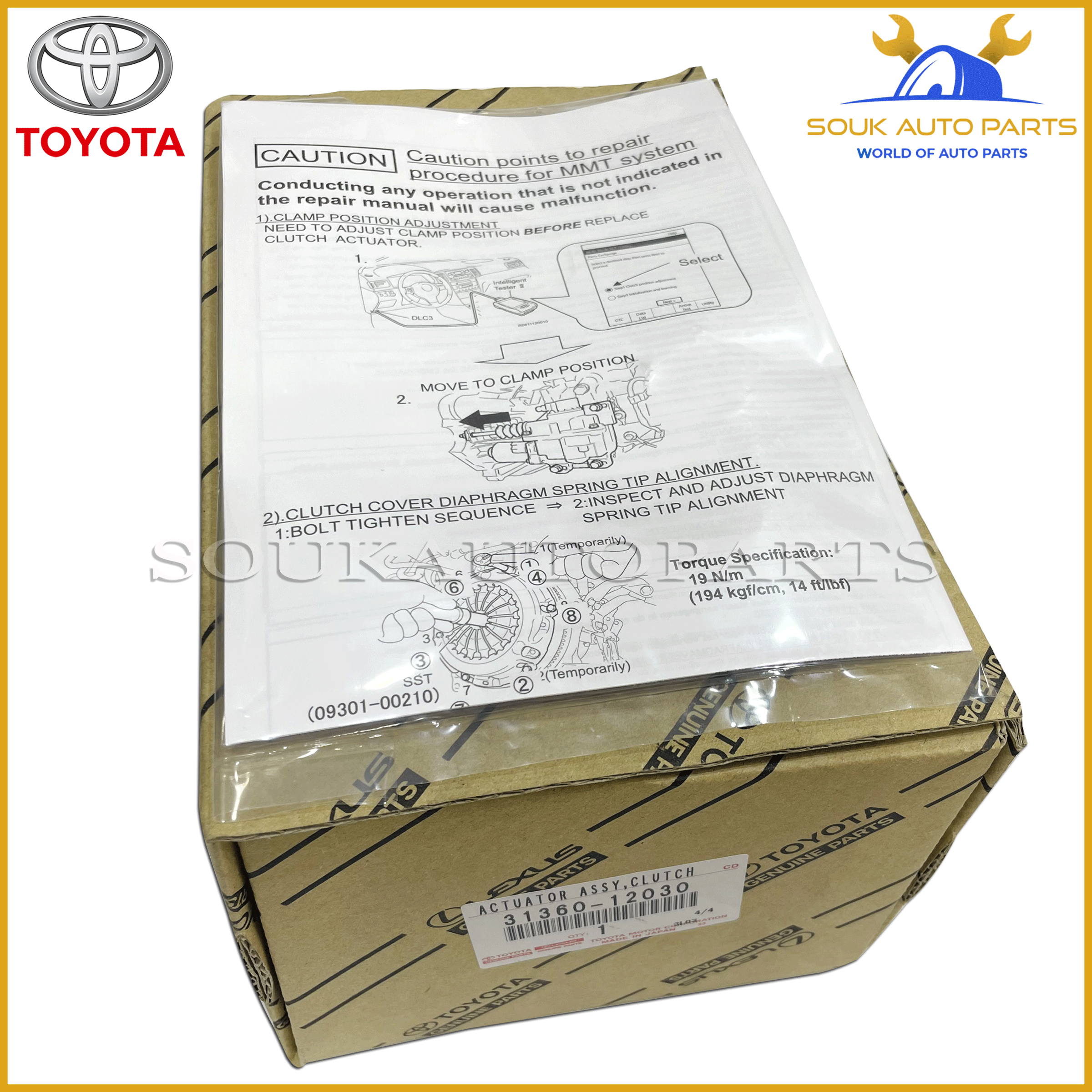 31360-12030 Genuine Toyota CLUTCH ACTUATOR ASSY 3136012030 OEM