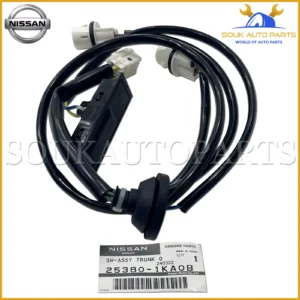 25380-1KA0B Genuine Nissan SWITCH ASSY-TRUNK OPENER 25380-1KA0B OEM