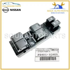 25401-1CA6A Genuine Nissan MAIN POWER WINDOW MASTER SWITCH Infiniti FX35/37/50