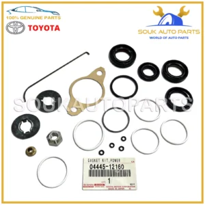 04445-12160 Genuine Toyota GASKET KIT, POWER STEERING GEAR (RACK & PINION) OEM