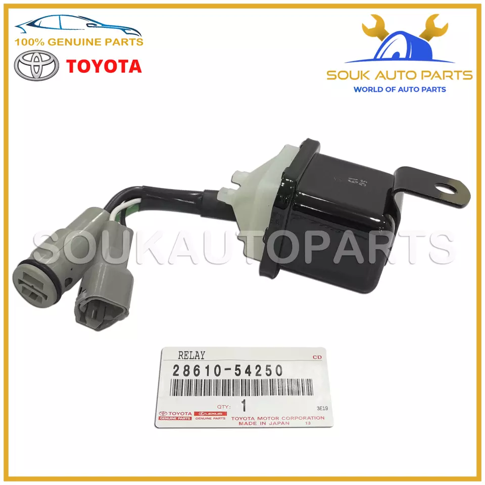 28610-54250 Genuine Toyota RELAY ASSY, GLOW PLUG 2861054250 OEM