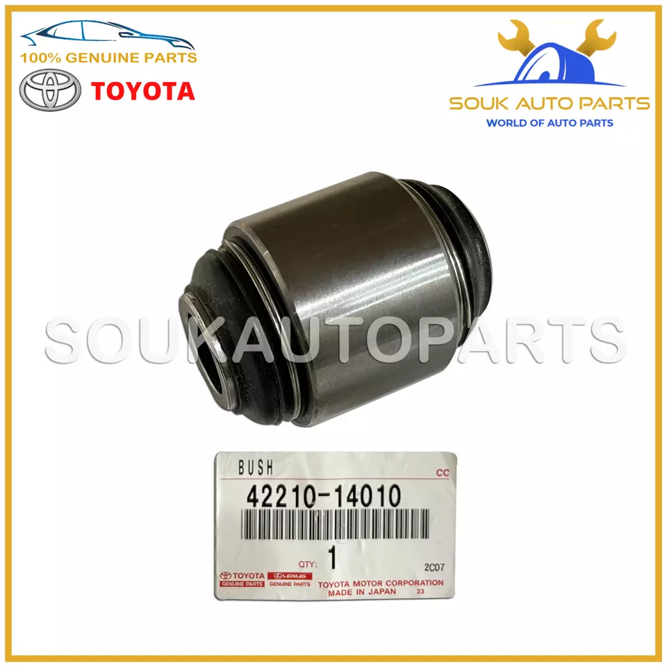 42210-14010 Genuine Toyota BUSH ASSY, LOWER BALL 4221014010 OEM