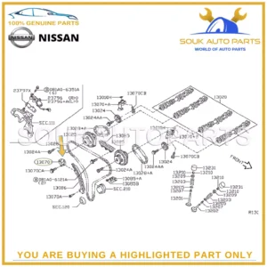 13070-9BM0A Genuine Nissan TENSIONER ASSY-CHAIN 130709BM0A OEM