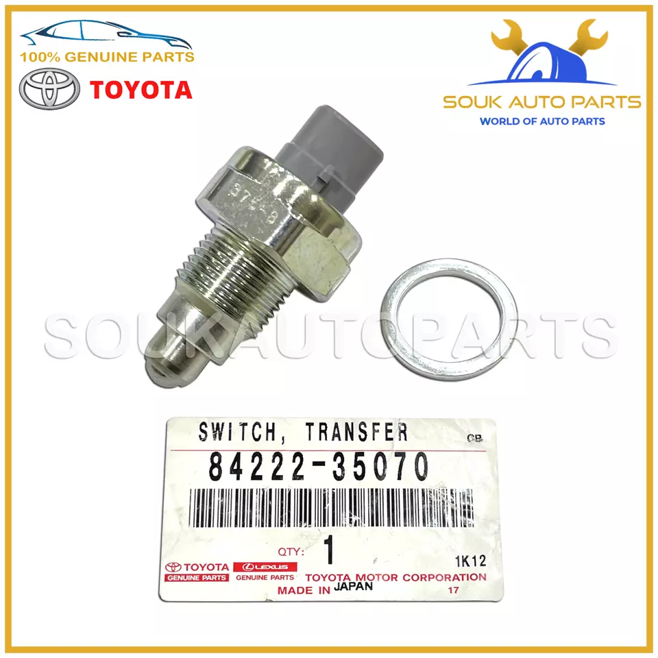 84222-35070 Genuine Toyota SWITCH, TRANSFER INDICATOR, NO.3 8422235070 OEM