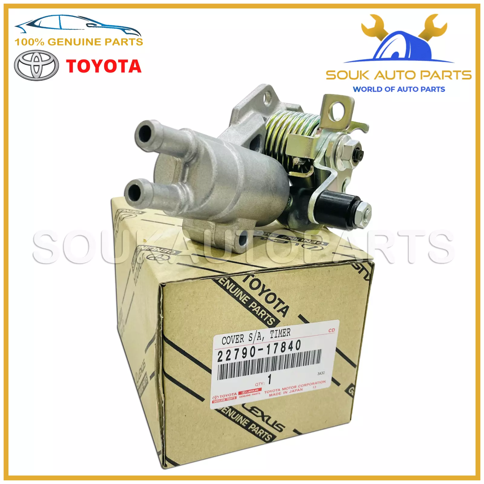 22790-17840 Genuine Toyota COVER SUB-ASSY, TIMER 2279017840 OEM