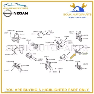 11350-3TA0B Genuine Nissan ROD ASSY TORQUE 113503TA0B OEM QX60 HYBIRD