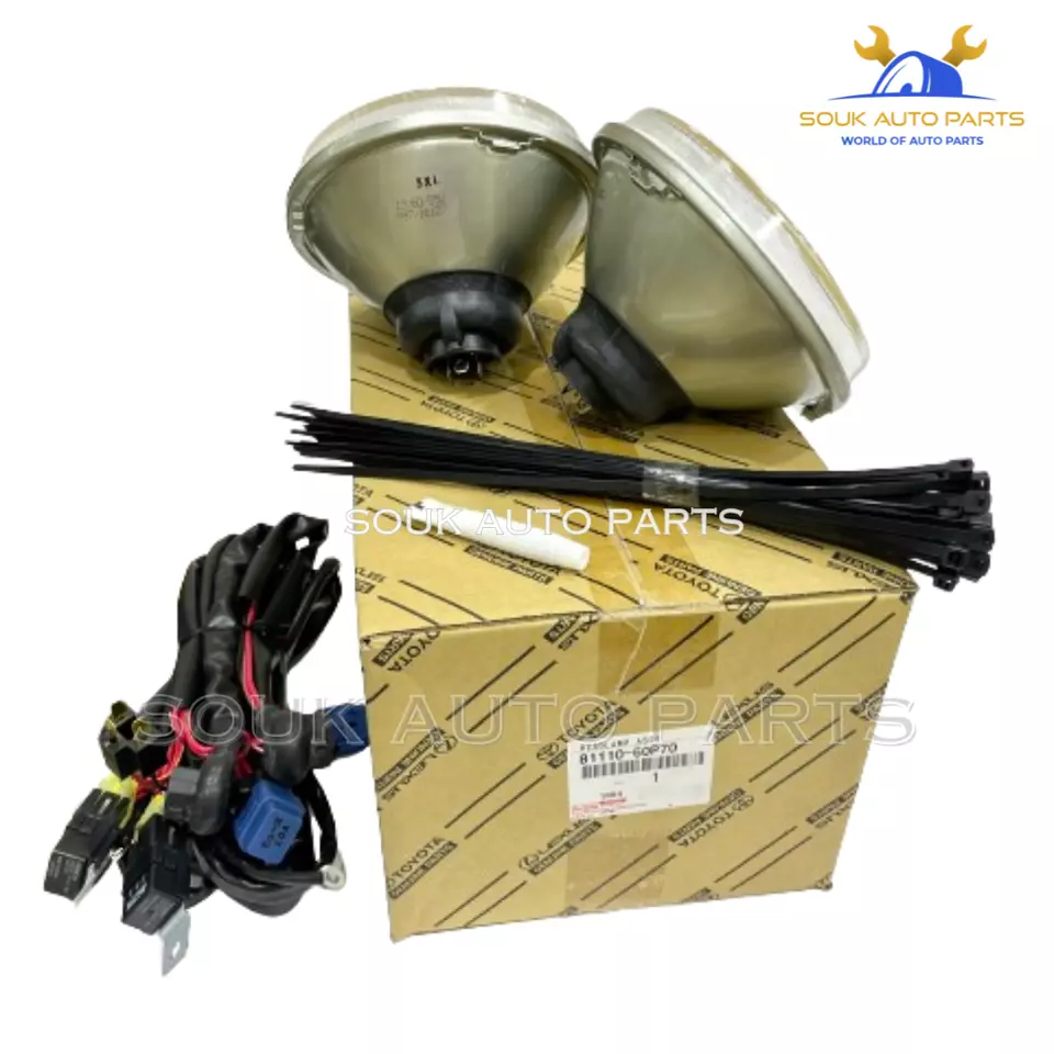 81110-60P70 Genuine Toyota HEADLAMP ASSY RH & LH 8111060P70 OEM