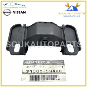 34560-5M400 Genuine Nissan BRACKET ASSY-HOLDER RUBBER 345605M400 OEM