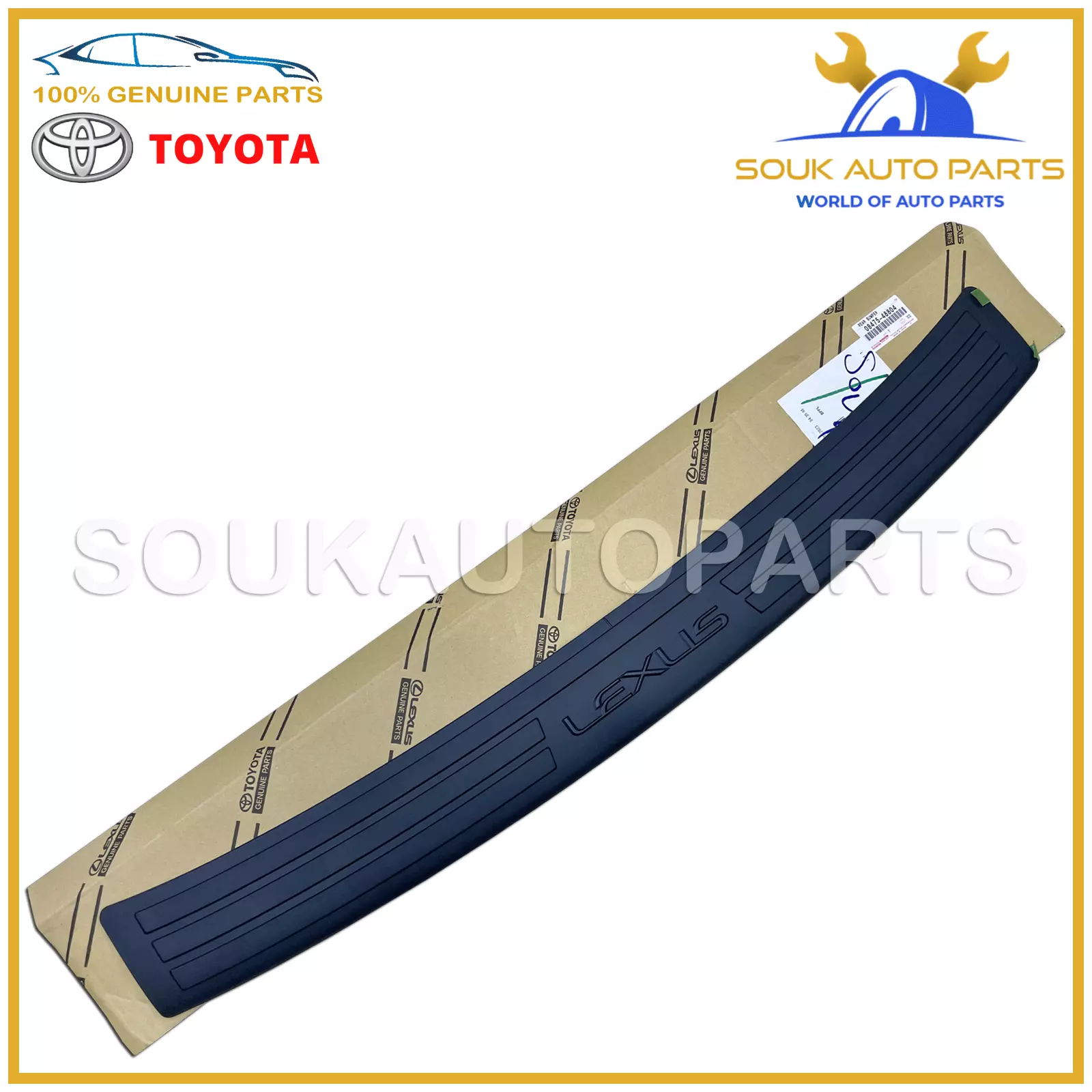 08475-48804 Genuine Toyota RR. BUMPER PROTECTION, RX300 (PLASTIC) 0847548804 OEM