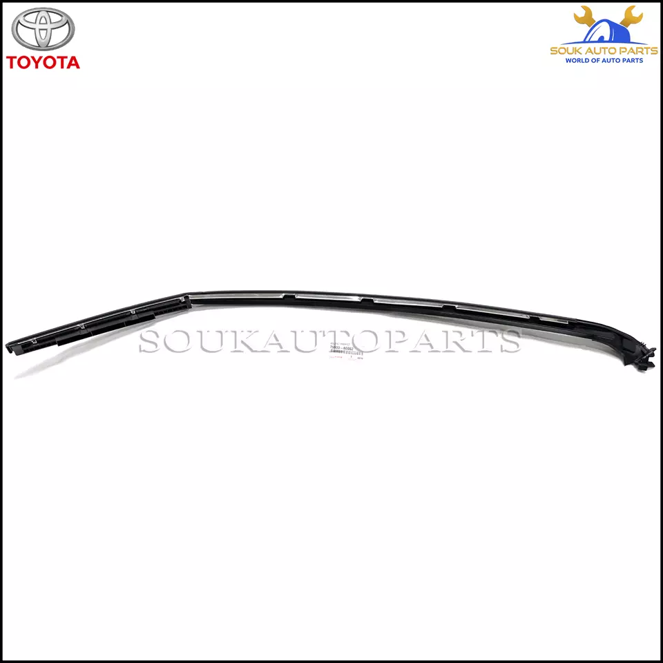 75533-60082 Genuine Toyota WINDSHIELD OUTSIDE MOLDING RH