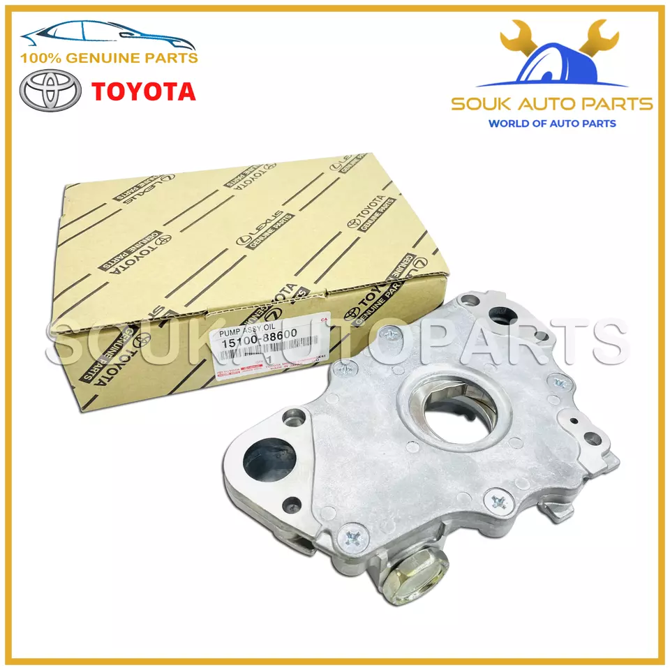 15100-88600 Genuine Toyota OIL PUMP ASSY 2ZZ-GE/FE COROLLA CELICA