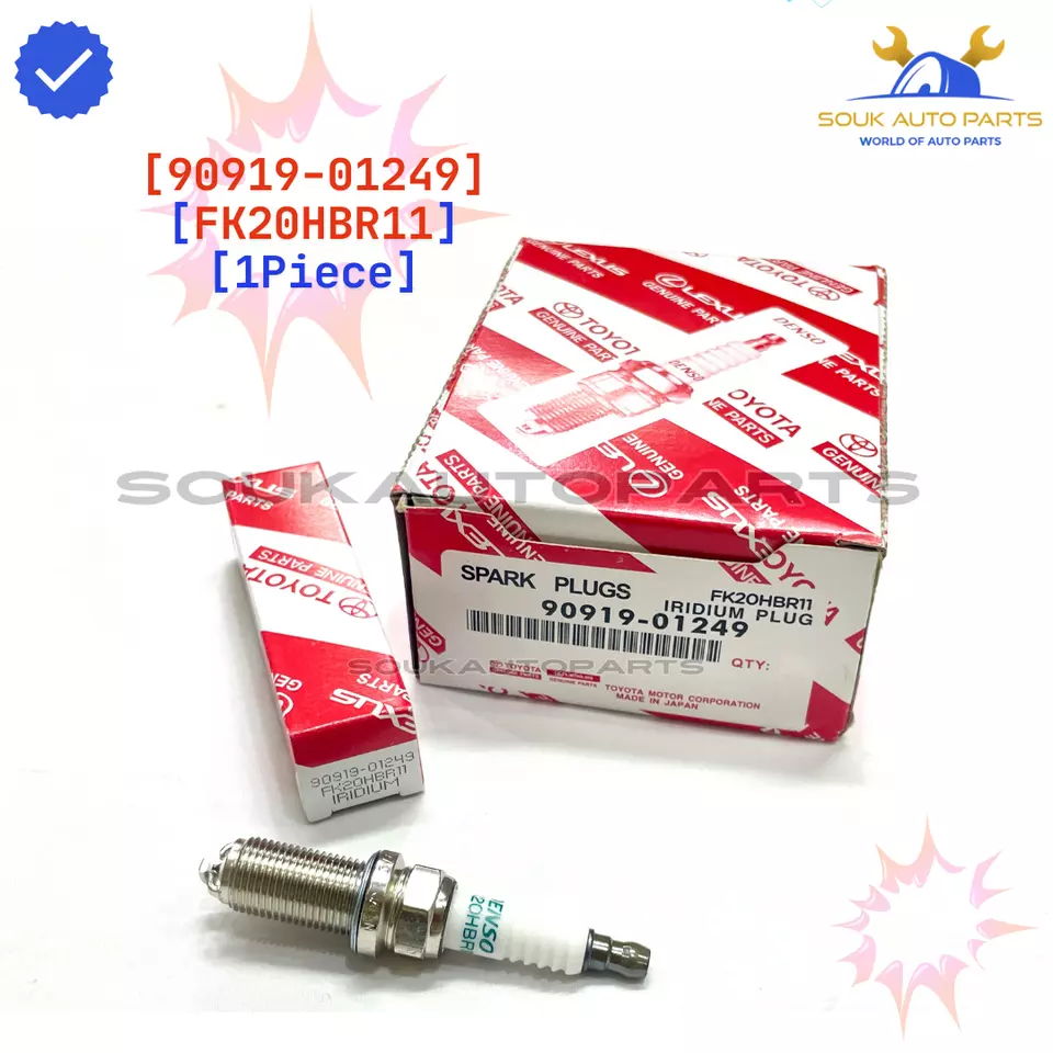 90919-01249 Genuine Toyota SPARK PLUG 9091901249 OEM LEXUS GS300 IS F FK20HBR11
