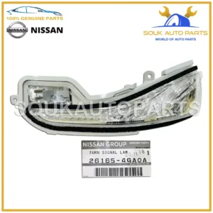 26165-4GA0A Genuine Nissan TURN SIGNAL LAMP ASSY, LH 261654GA0A OEM