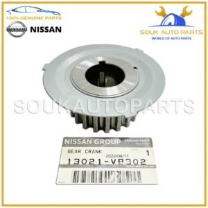 13021-VB302 Genuine Nissan SPROCKET CRANKSHAFT GEAR, 13021VB302 OEM PATROL