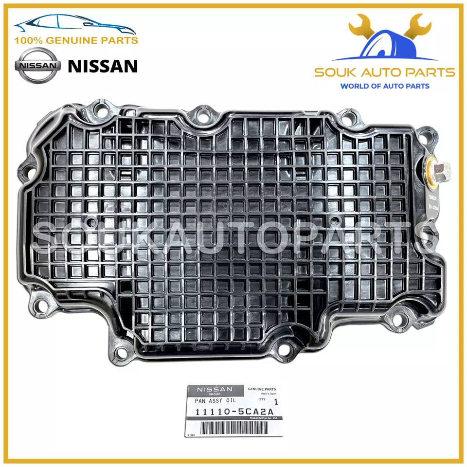 11110-5CA2A Genuine Nissan PAN ASSY OIL W/GASKET VR30 Q50 Q60 G37 3.0Ltr 2017-19