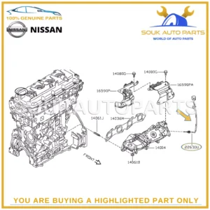 22630-5X30D Genuine Nissan INTAKE AIR TEMPERATURE SENSOR YD25DDTI