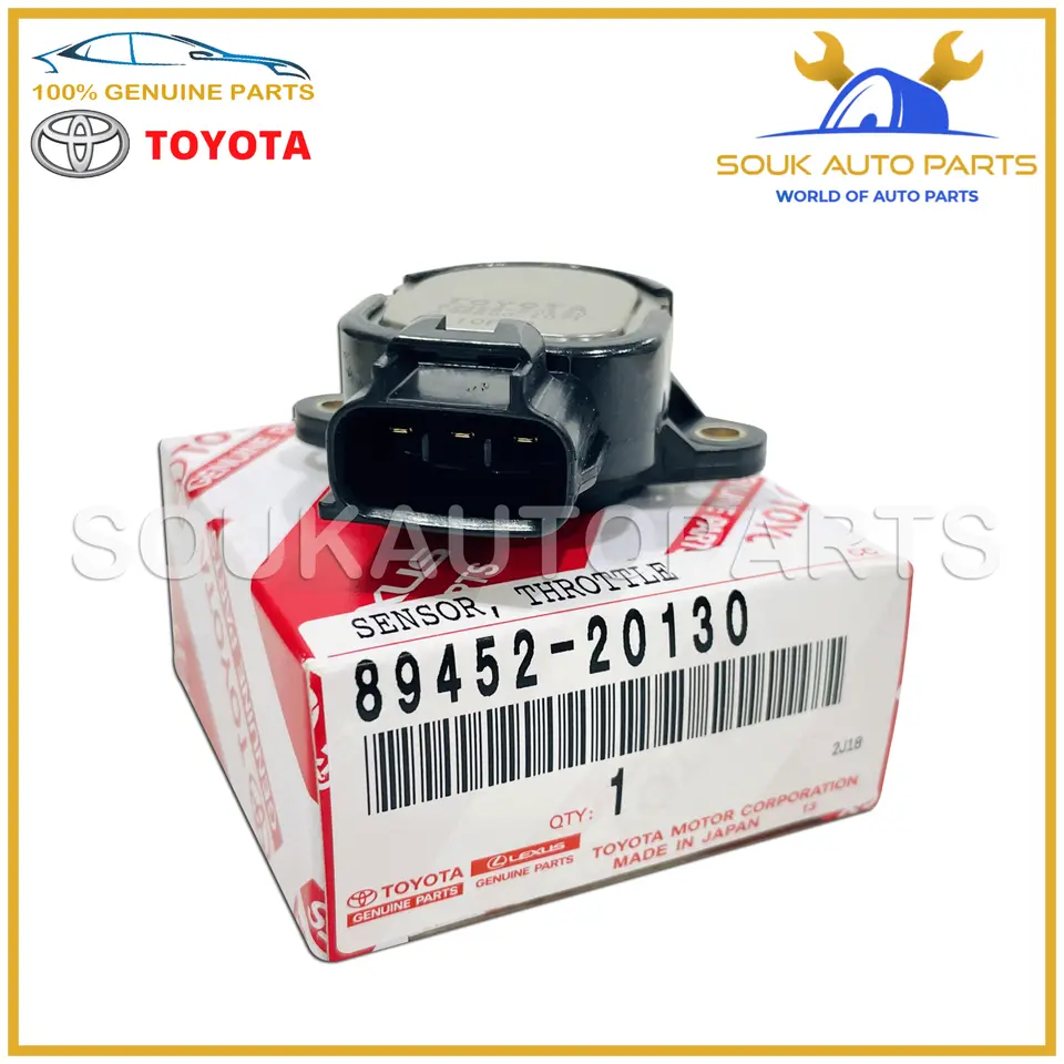 89452-20130 Genuine Toyota SENSOR, THROTTLE POSITION 8945220130 OEM