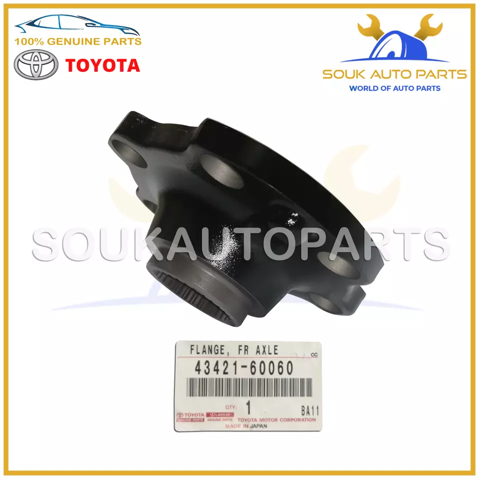 43421-60060 Toyota FRONT AXLE OUTER SHAFT FLANGE, RH/LH 4342160060 Genuine OEM