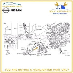 15010-VM00B Genuine Nissan OIL PUMP YD25 Di DTi D22 15010VM00C OEM NAVARA