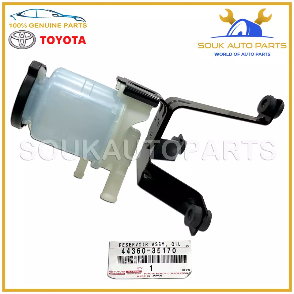 44360-35170 Genuine Toyota RESERVOIR ASSY, VANE PUMP OIL 1GR-FE Lexus GX470