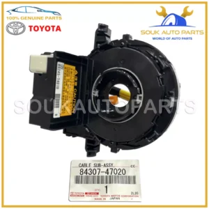 84307-47020 Genuine Toyota CABLE SUB-ASSY, SPIRAL PRIUS YARIS PRADO