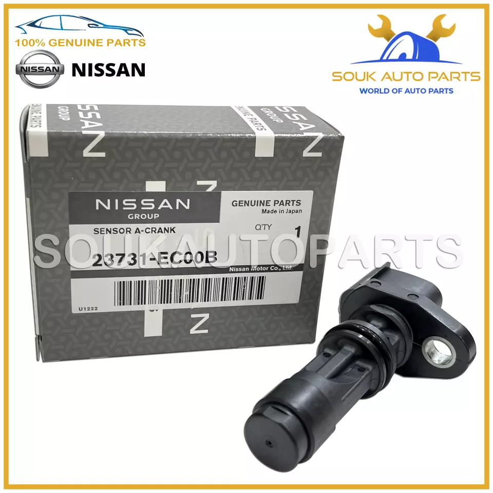 23731-EC00A/B Genuine CRANKSHAFT SENSOR For Nissan YD25 DCi D40 X-TRAIL