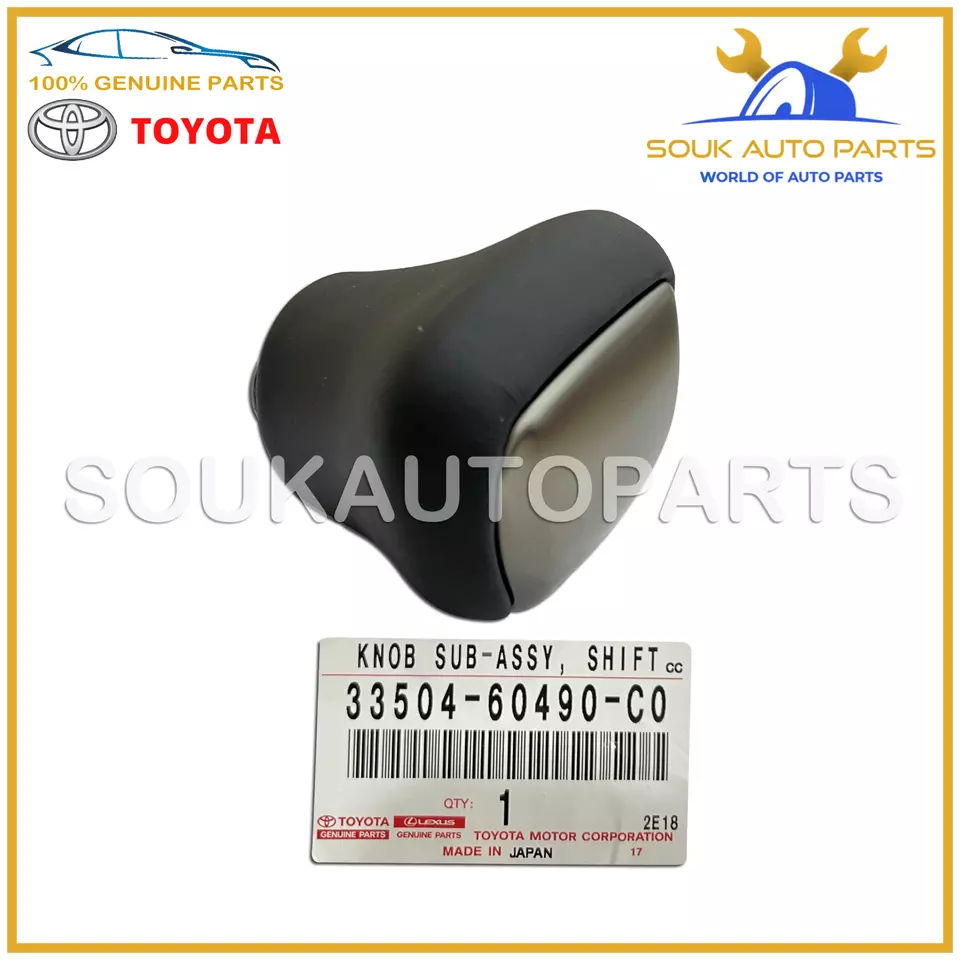 33504-60490-C0 Genuine Toyota KNOB SUB-ASSY SHIFT LEXUS LX570, LX450d 2016-2020