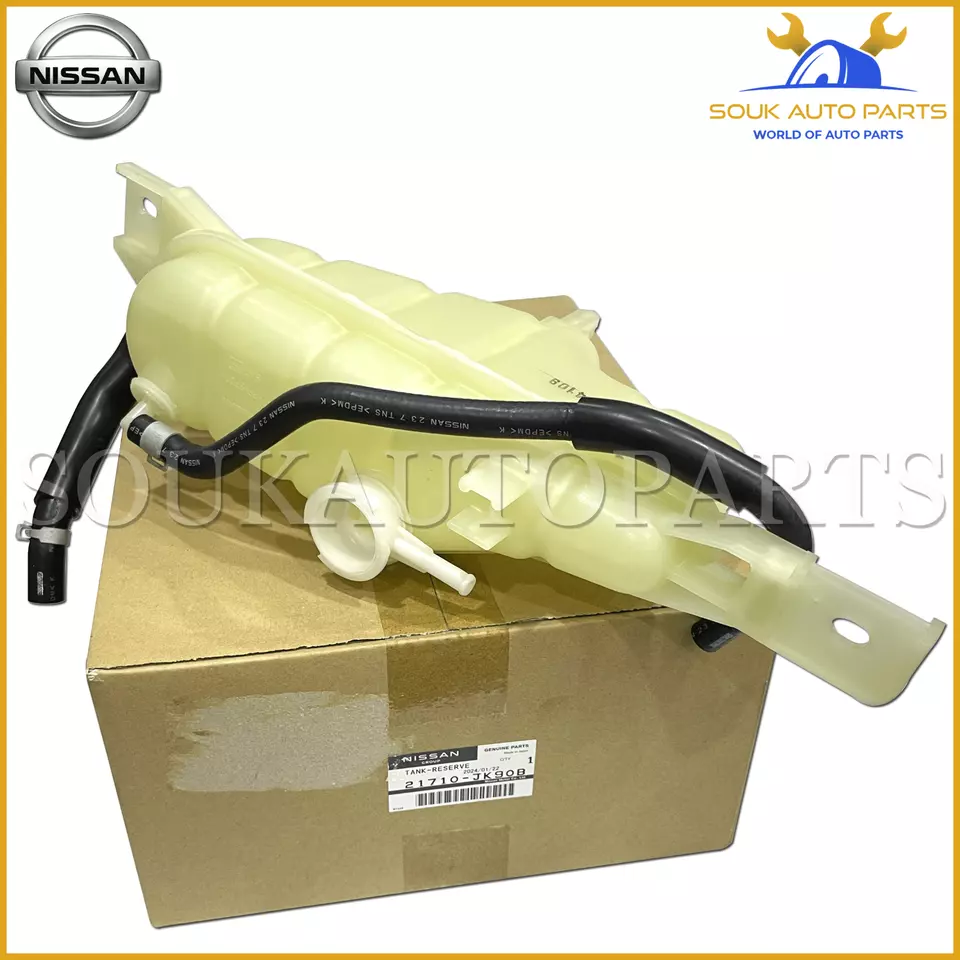 21710-JK90B Genuine Nissan TANK ASSY-RADIATOR RESERVOIR 21710JK90B OEM G37 SEDAN