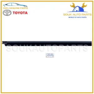 75712-60072 Genuine Toyota MOULDING, FRONT DOOR BELT, LH 7571260072 OEM