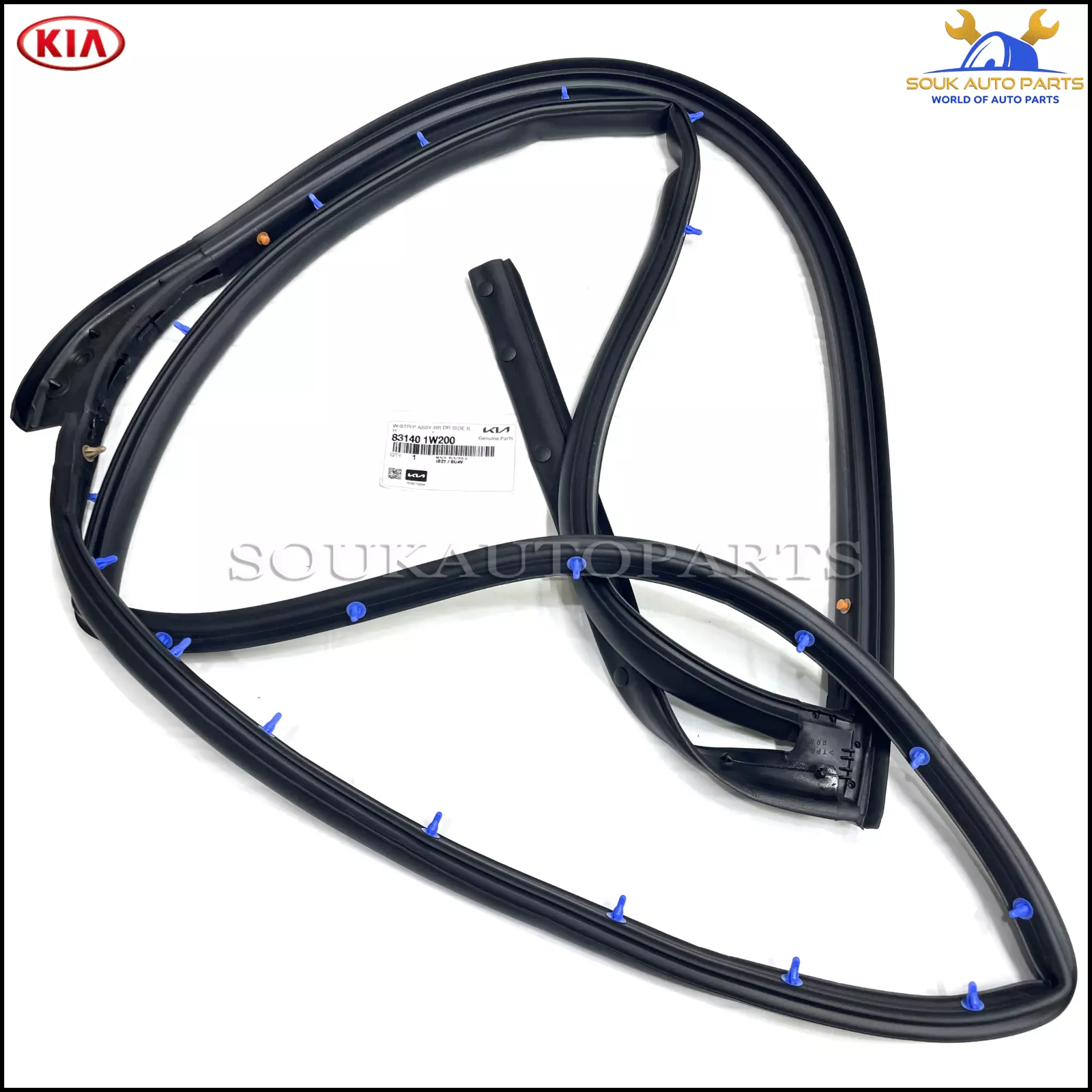 83140-1W200 Genuine Hyundai KIA W/STRIP ASSY-RR D/S SIDE RH 831401W200 OEM