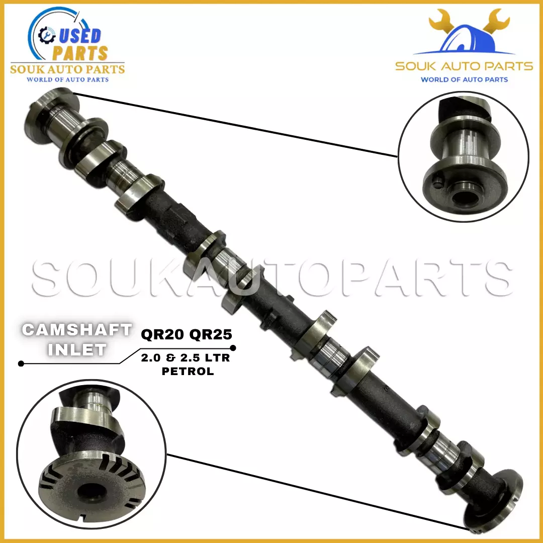 CAMSHAFT INLET QR20 & QR25 DE For Nissan X-TRAIL ALTIMA 2001-08
