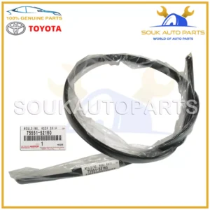 75551-52160 GENUINE TOYOTA ROOF DRIP SIDE FINISH MOULDING, RH 7555152160 OEM