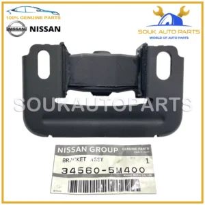 34560-5M400 Genuine Nissan BRACKET ASSY-HOLDER RUBBER 345605M400 OEM