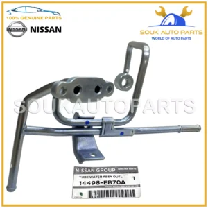 14498-EB70A Genuine Nissan TUBE ASSY-WATER OUTLET YD25DDTI OEM NAVARA 2008-12