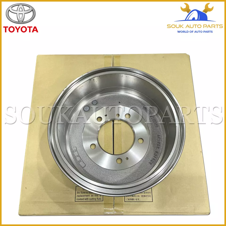 42431-60250 Genuine Toyota DRUM SUB-ASSY, REAR BRAKE 4243160250 OEM LAND CRUISER