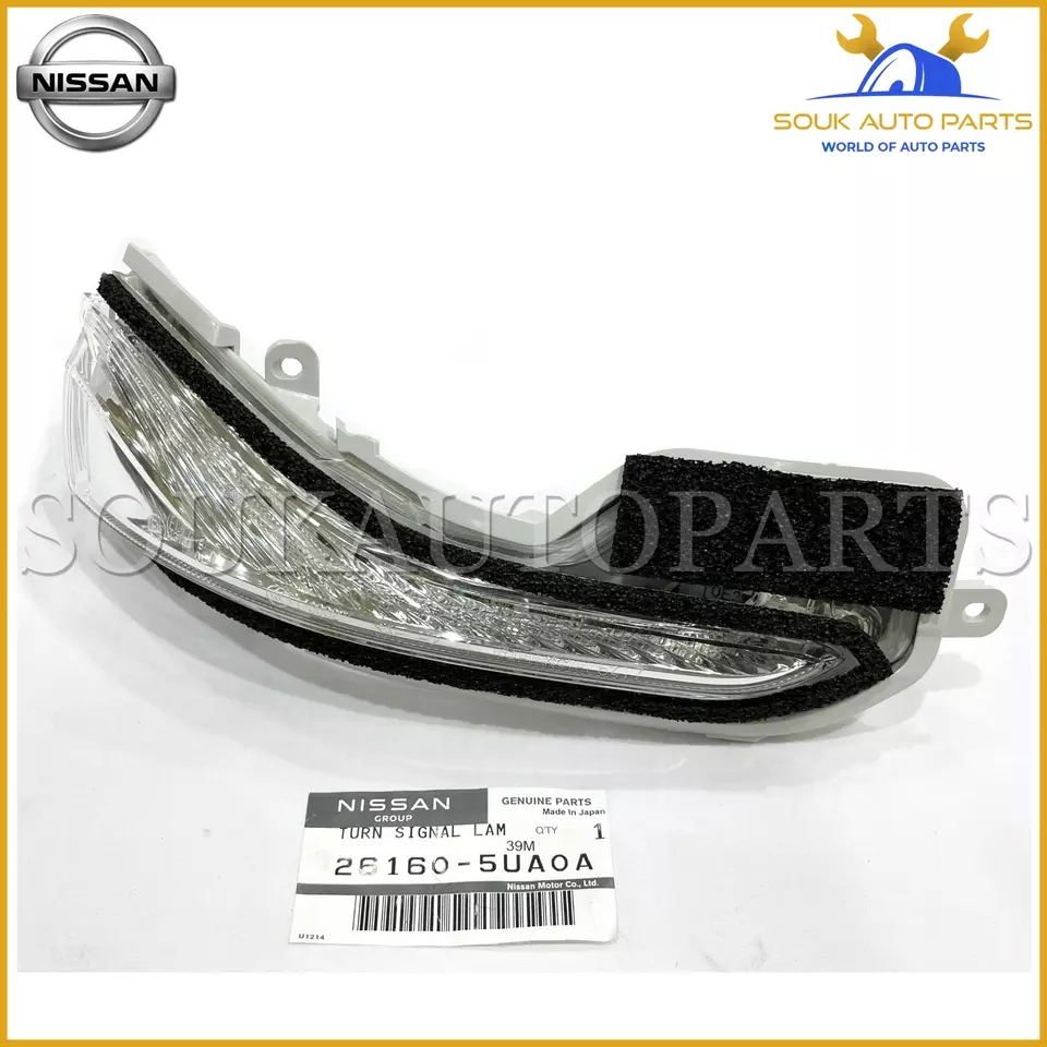 26160-5UA0A Genuine Nissan TURN SIGNAL LAMP 261605UA0A OEM QX50 QX50/EX QX60/JX