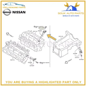 23731-6J90B/E Genuine Nissan CAM/CRANKSHAFT POSITION SENSOR 237316J90B/E OEM