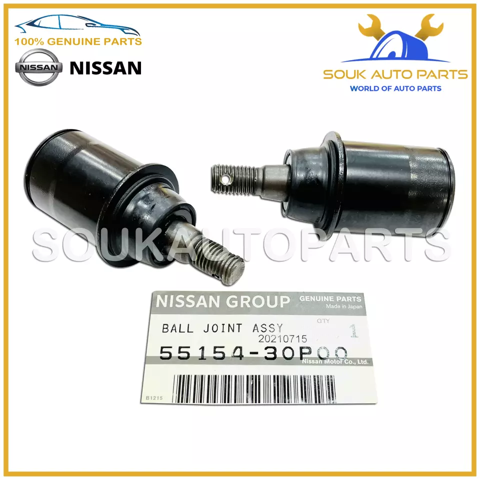 55154-30P00 Genuine Nissan BALL JOINT ASSY-REAR AXLE (2 Pcs Set) 5515430P00 OEM