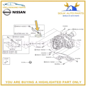 32743-74P17 Genuine Nissan PINION-SPEEDOMETER 3274374P17 OEM