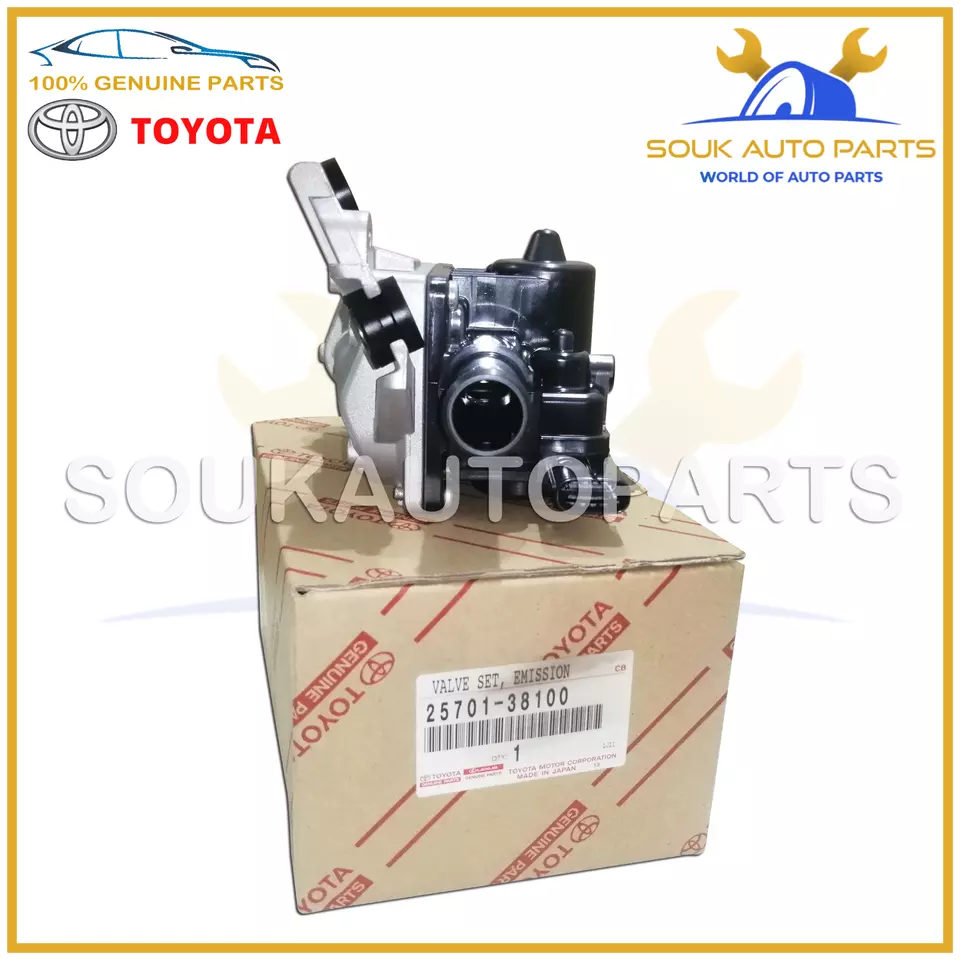 25701-38100 Genuine Toyota VALVE SET, EMISSION CONTROL, NO.2 TUNDRA LC LEXUS