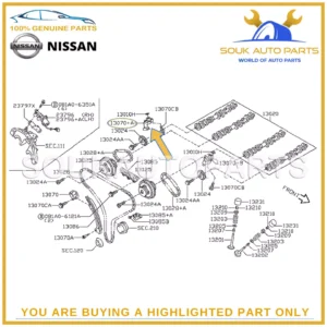 13070-ZK01A Genuine Nissan TENSIONER ASSY-CHAIN 13070ZK01A OEM